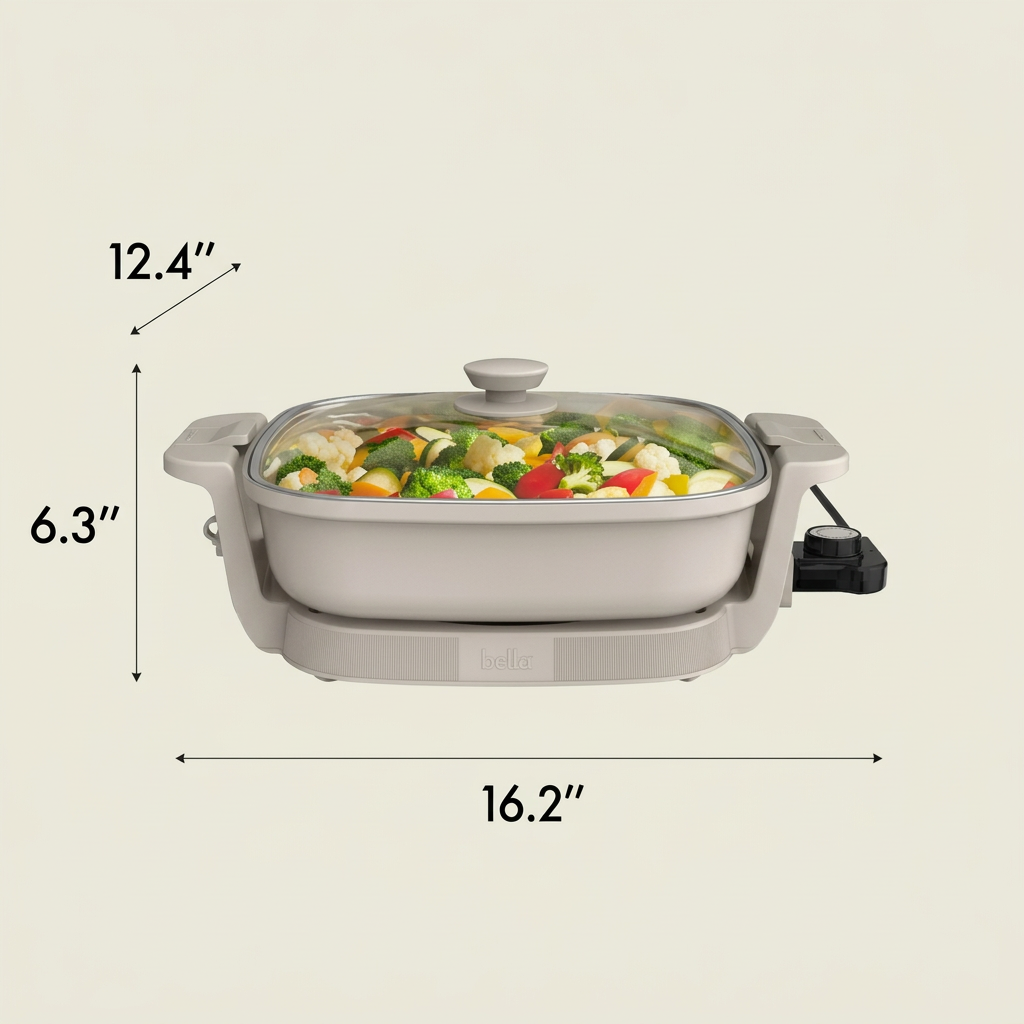 The Cerami™ Make and Take Electric Skillet