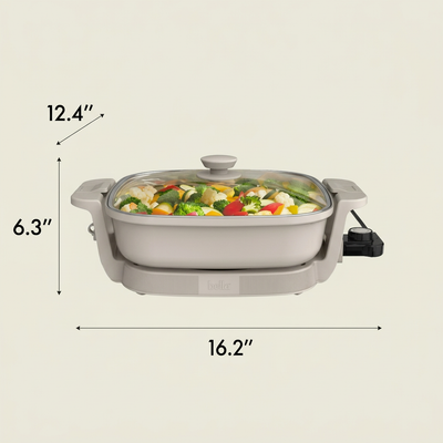 The Cerami™ Make and Take Electric Skillet
