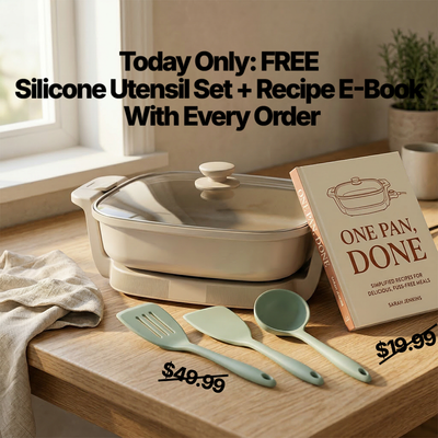 The Cerami™ Make and Take Electric Skillet